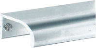Greep aluminium zilver 70mm